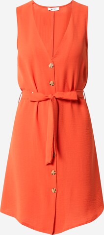 ABOUT YOU Καλοκαιρινό φόρεμα 'Juna' σε πορτοκαλί: μπροστά