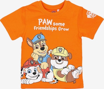 PAW Patrol T-Shirt 'Paw Patrol' in Orange: Vorderseite
