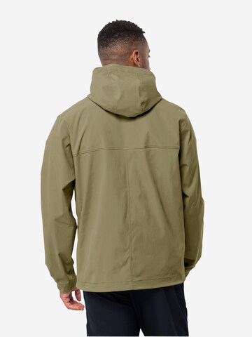 JACK WOLFSKIN Sports jacket 'DESERT' in Green