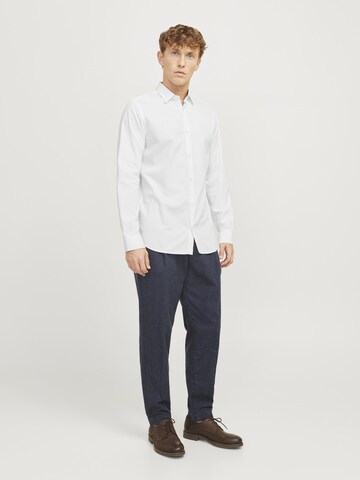 JACK & JONES Regular fit Button Up Shirt in White