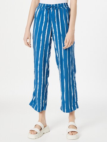 Loosefit Pantalon TOM TAILOR en bleu : devant