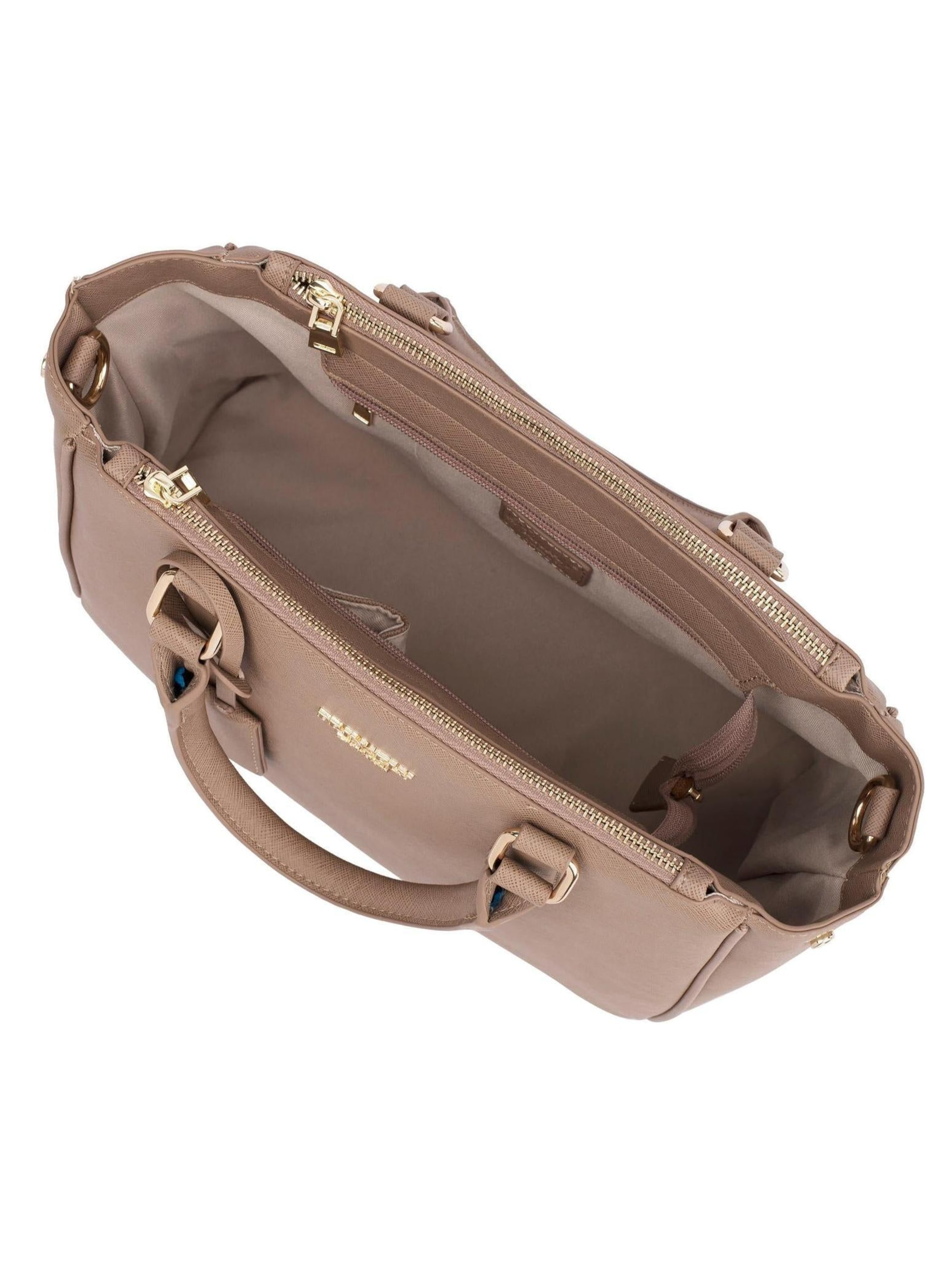 Princely London Handtasche 'Victoria'‌‌‌ in Braun