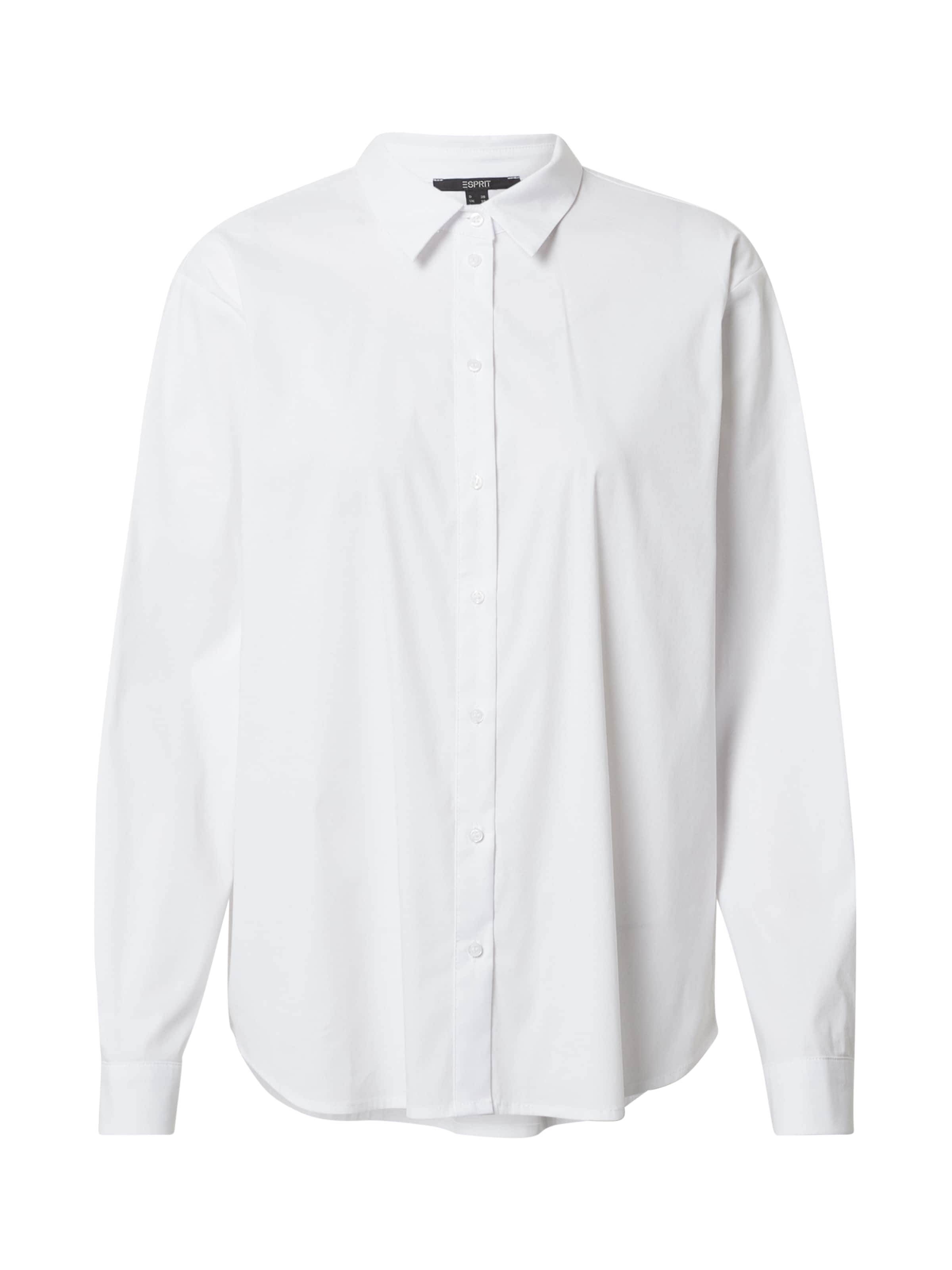 IB4MI Taglie comode Esprit Collection Camicia da donna in Bianco 