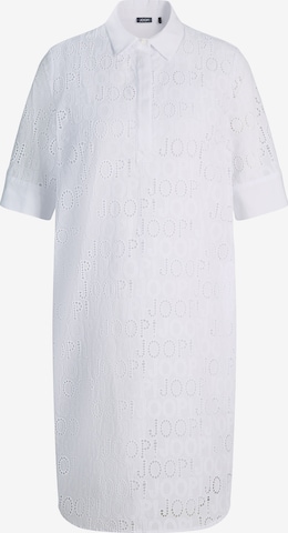 JOOP! Hemdblusenkleid in Weiß: Vorderseite