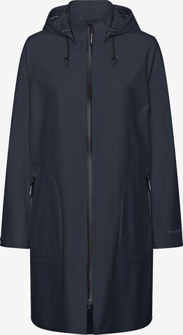 Manteau fonctionnel 'Rain128' ILSE JACOBSEN en noir : devant