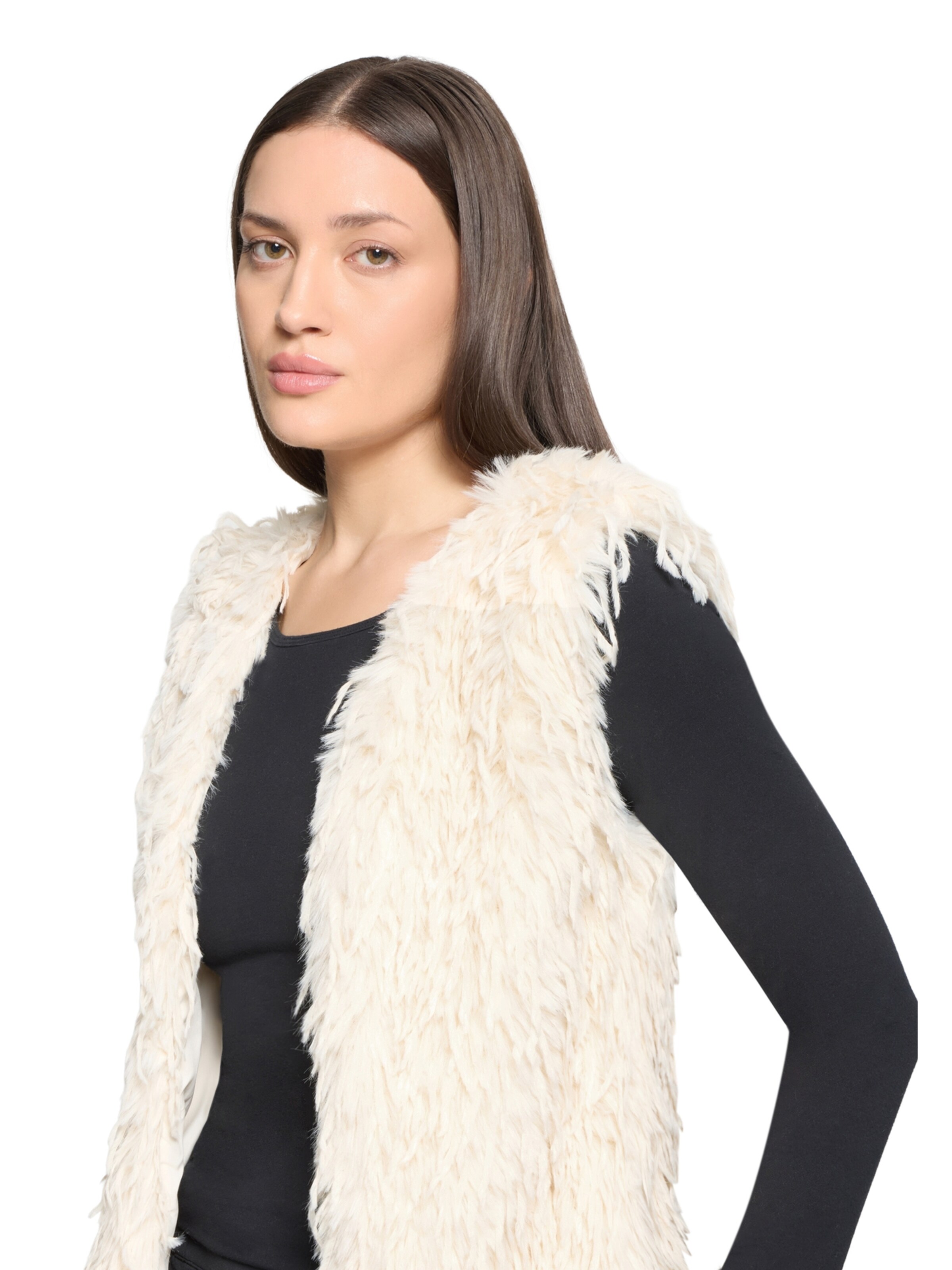 Betty & Co Vest in Beige