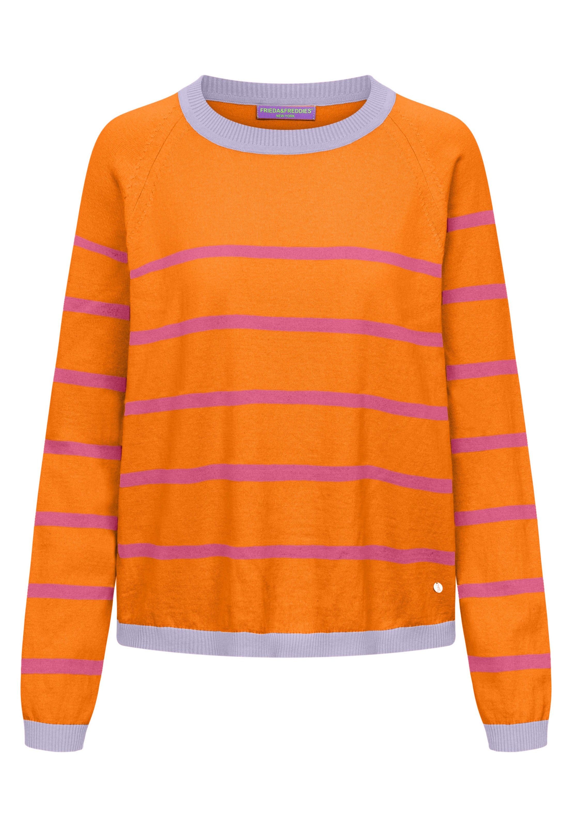 Frieda & Freddies NY Pullover in Orange: Vorderseite
