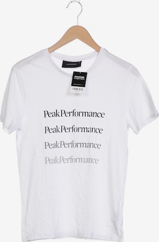 PEAK PERFORMANCE T-Shirt M in Weiß: predná strana