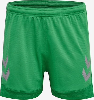 Hummel Pantalon de sport 'Lead' en vert / violet, Vue avec produit