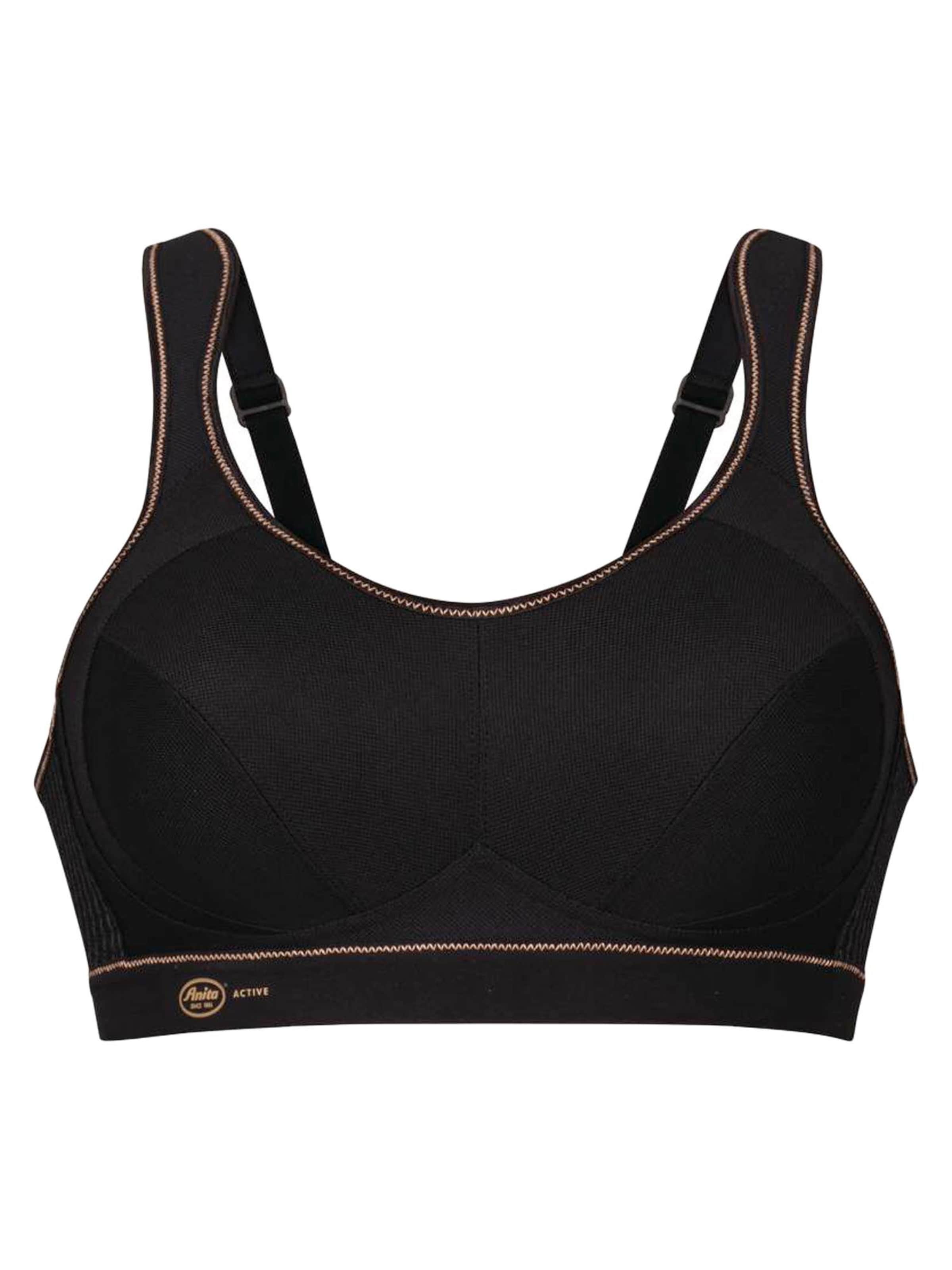 ANITA BH 'Extreme control'‌ in Schwarz: Vorderseite