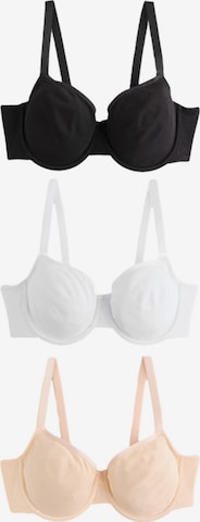 Next T-Shirt Rintaliivi värissä beige: etupuoli