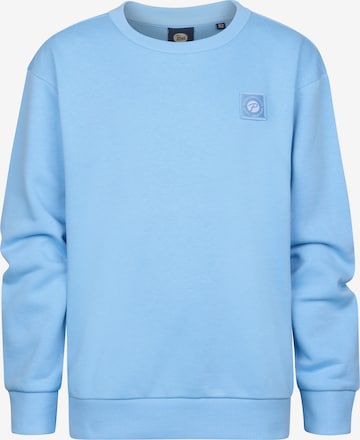 Sweat 'Oceanic' Petrol Industries en bleu : devant
