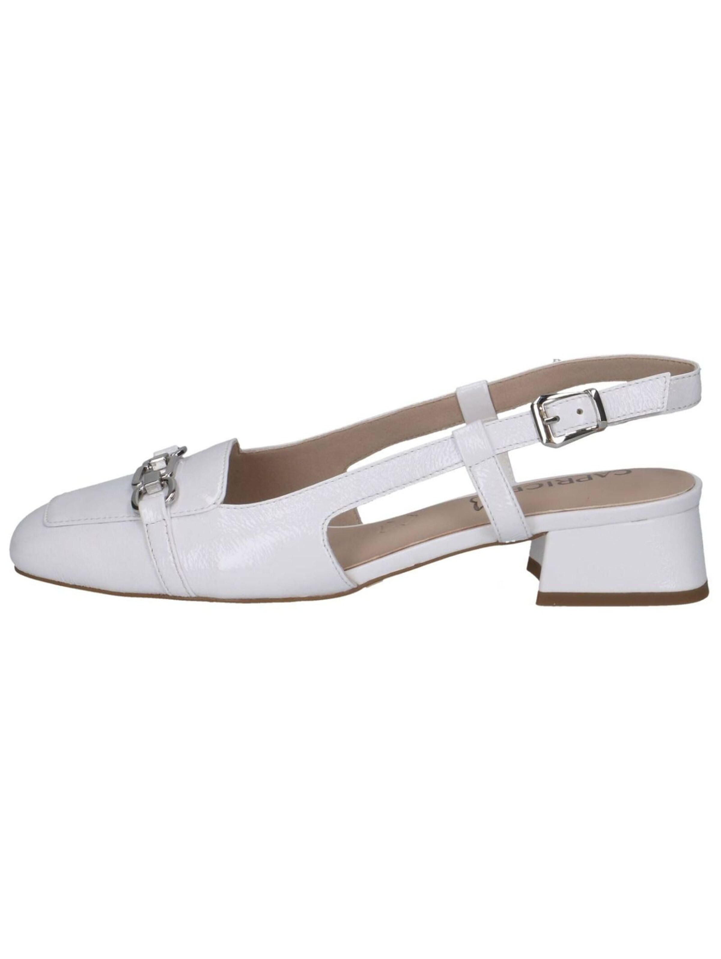 CAPRICE Slingpumps in Wit