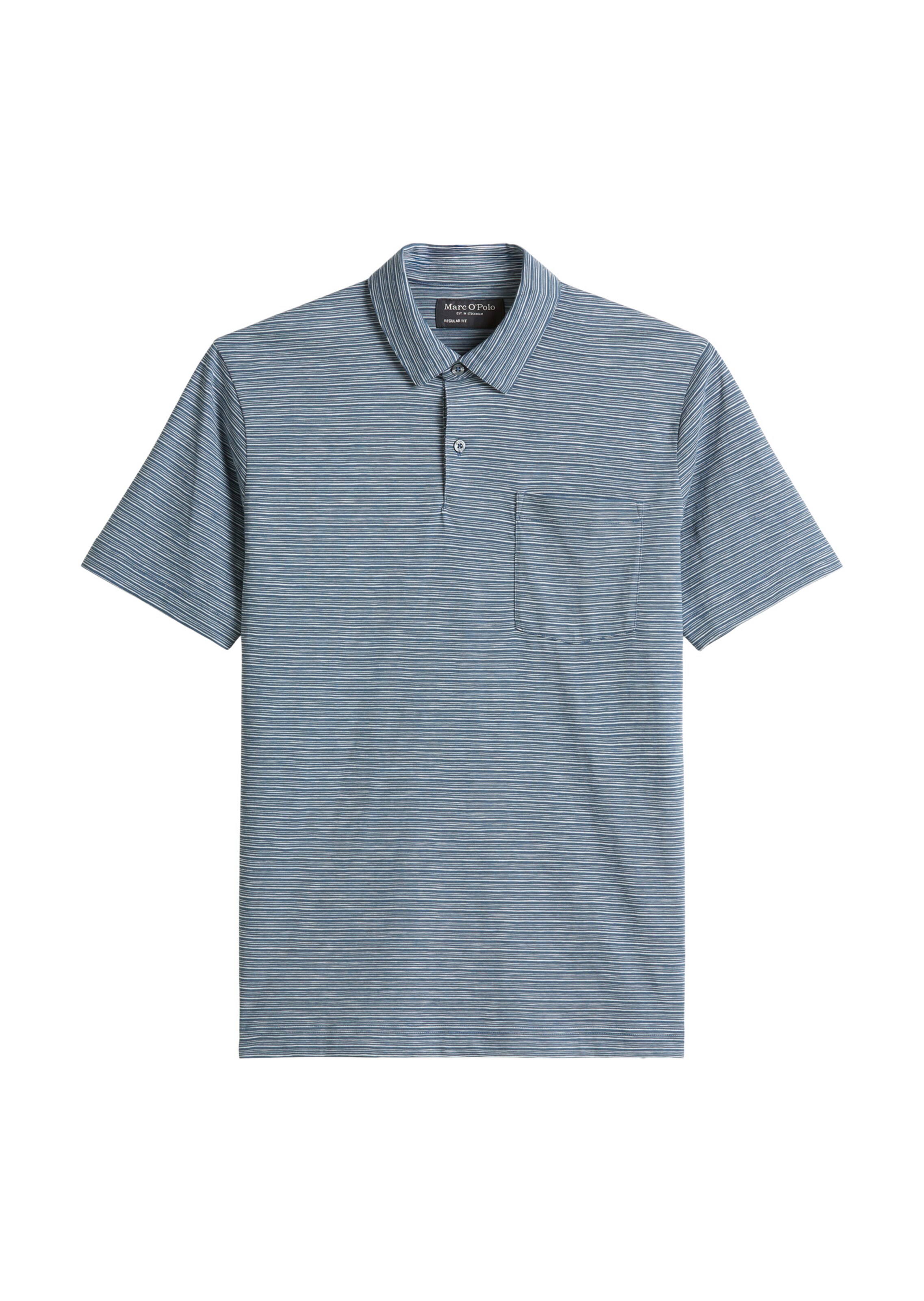 Marc O'Polo Poloshirt in Blau: Vorderseite