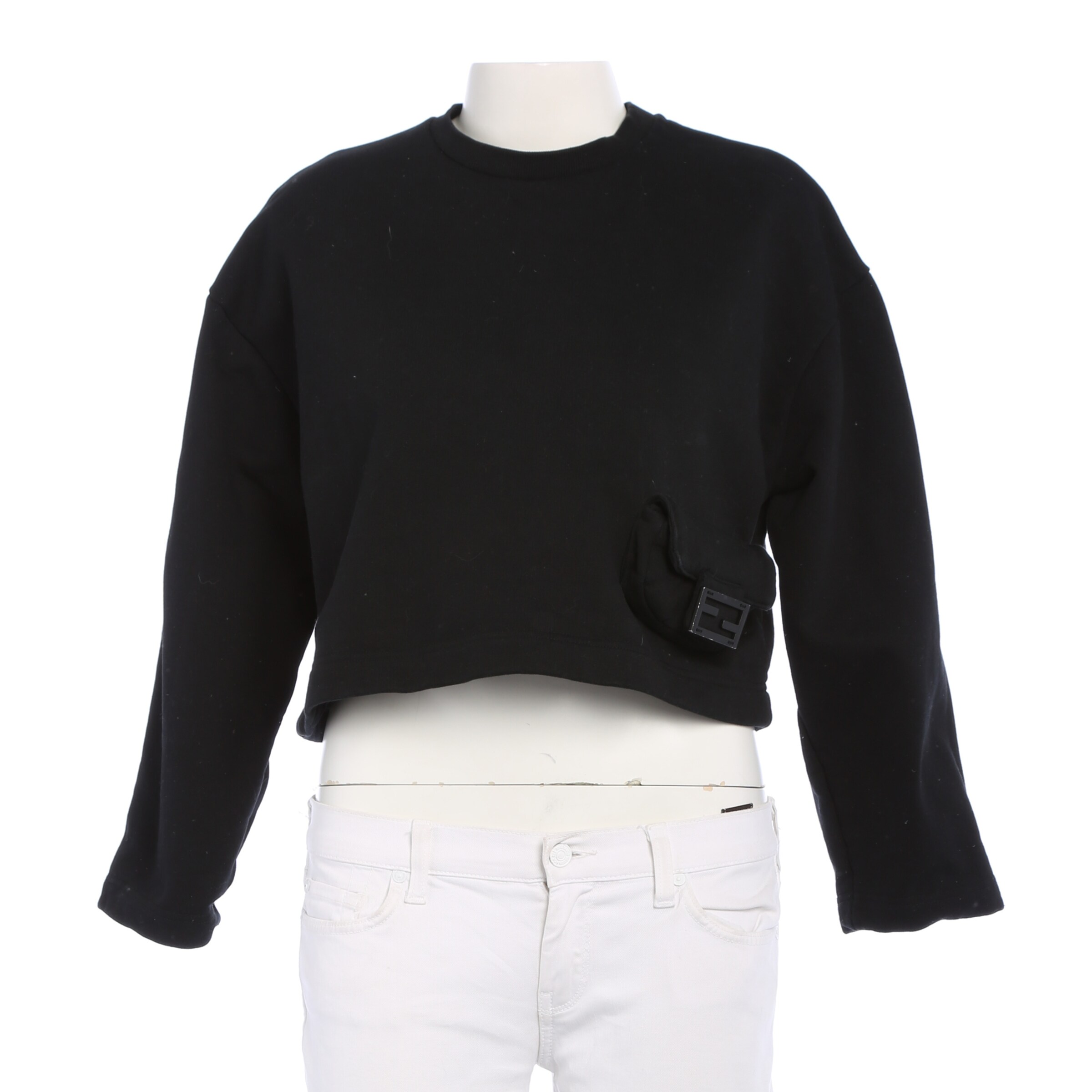 Fendi Sweater & Cardigan in L in Black: front