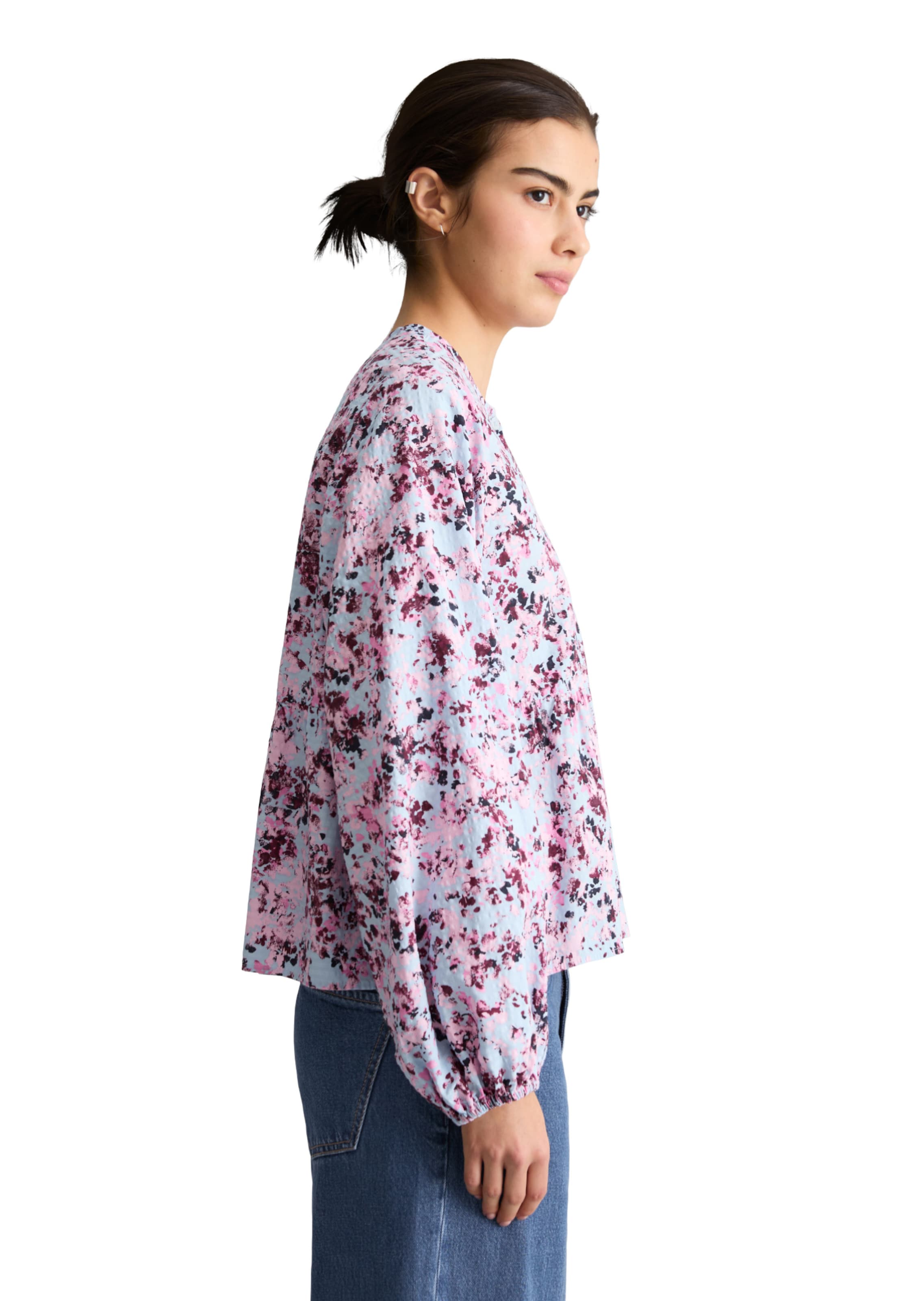 Marc O'Polo DENIM Bluse in Blau
