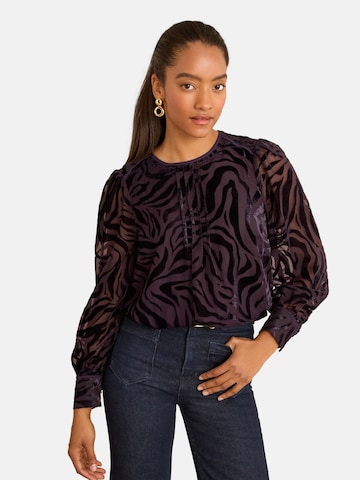 love & roses Pluus, värv lilla: eest vaates