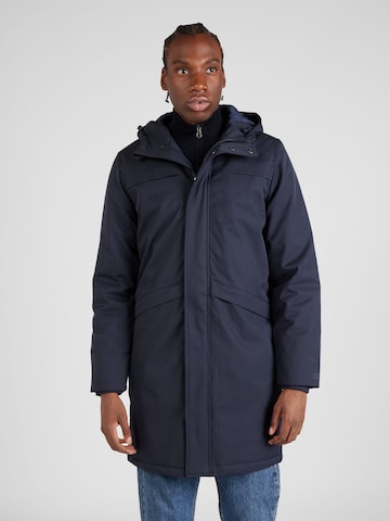 Casual Friday Winter Jacket 'Olik' in Blue: front