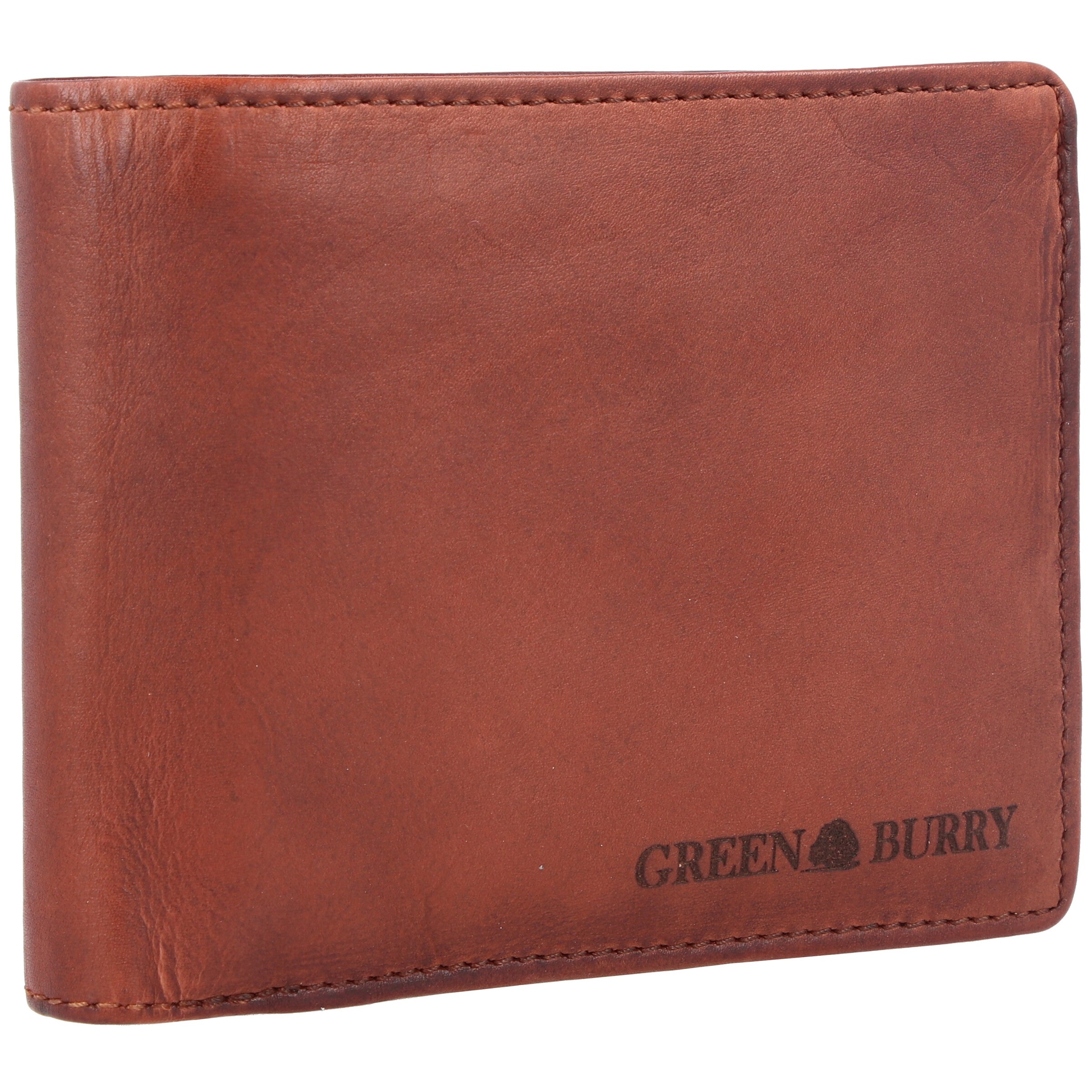 Porte-monnaies 'Vintage Washed' GREENBURRY en marron