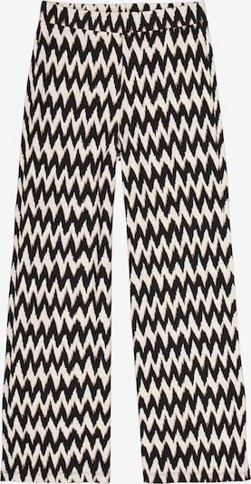 GARCIA Kalhoty - tmavě béžová / černá / přírodní bílá, Produkt