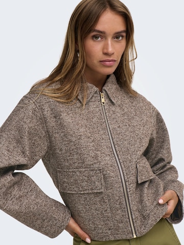 JDY Jacke 'JDYVINGA' in Braun