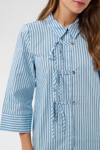 Kaffe Shirt in Blauw