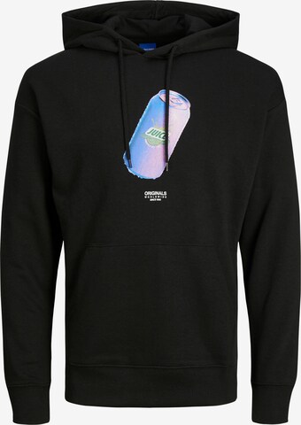 JACK & JONES Sweatshirt 'Dimensional' in Black: front