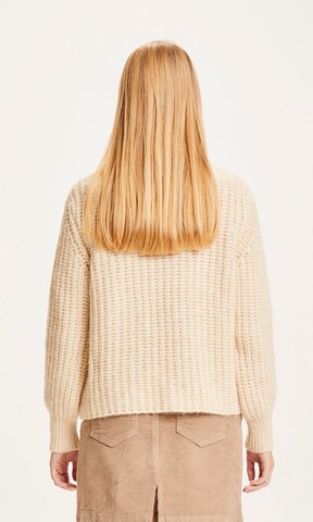 KnowledgeCotton Apparel Pullover 'Myrthe' i beige