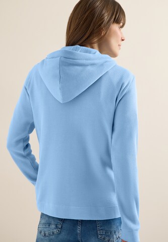CECIL Sweatjacke in Blau