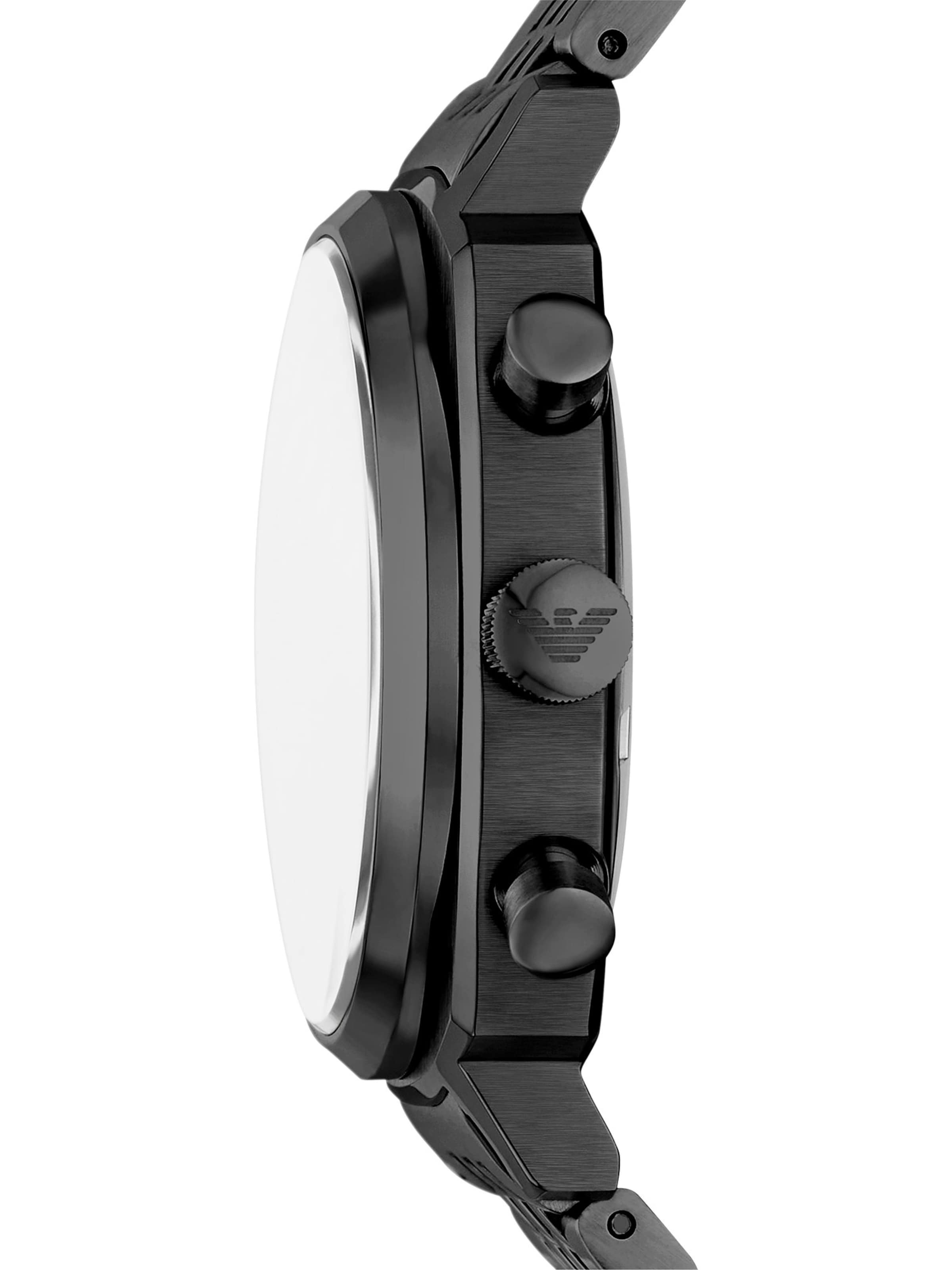 Emporio Armani Uhr in Schwarz