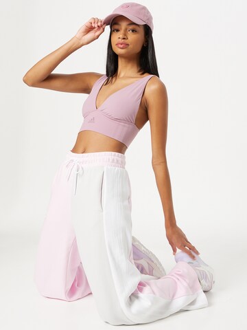 ADIDAS ORIGINALS Wide Leg Hose in Pink