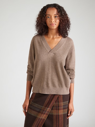 REMAIN - Pullover em castanho: frente