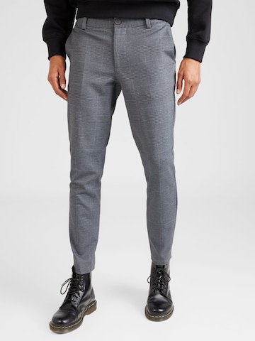 Only & Sons Tapered Trousers 'MARK' in Grey: front