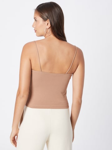 Gina Tricot Top 'Scarlet' in Brown