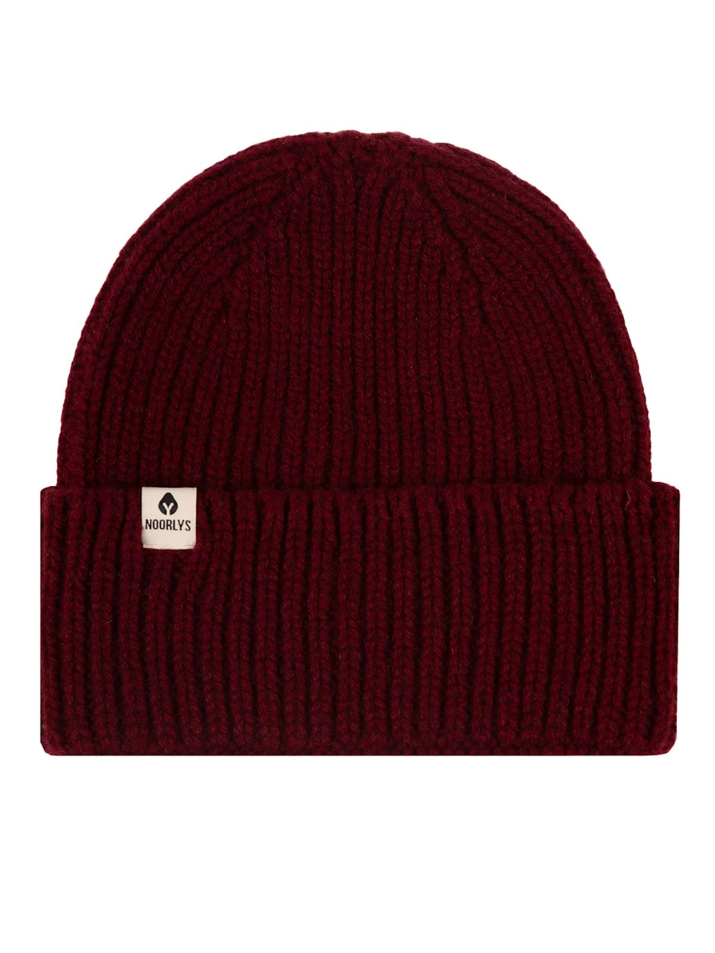 NOORLYS Beanie 'ALMA' in Red: front