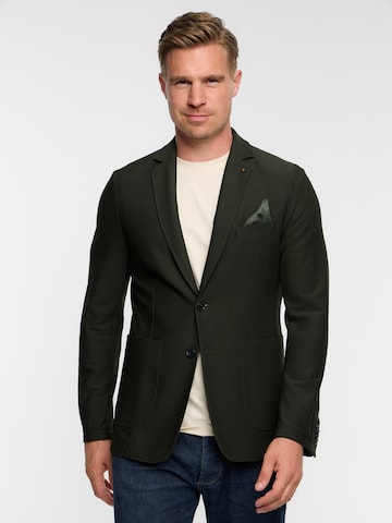 Zuitable Slim fit Suit Jacket 'DiBob' in Green: front