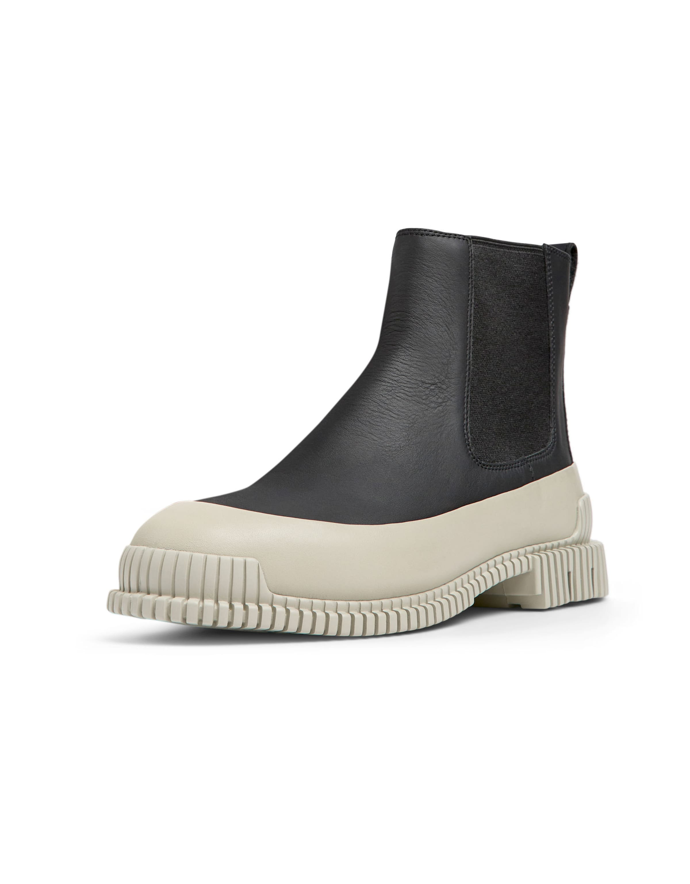 Ankle boots 'Pix' di CAMPER in nero: frontale