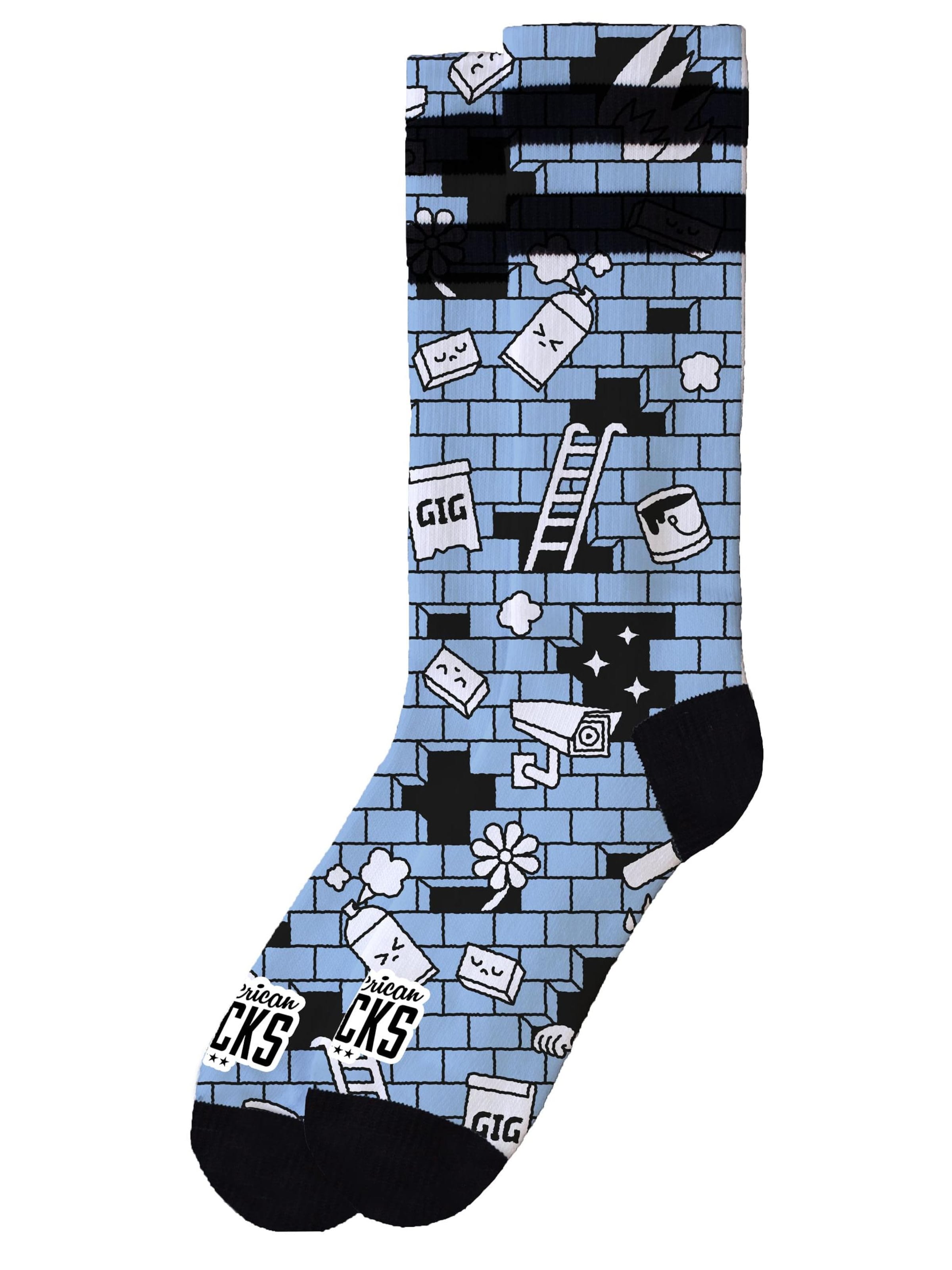 American Socks - Calcetines 'The Wall' en Mezcla de colores: frente