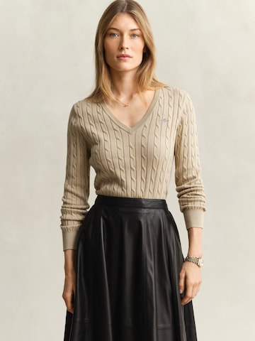 GANT Sweater in Beige: front