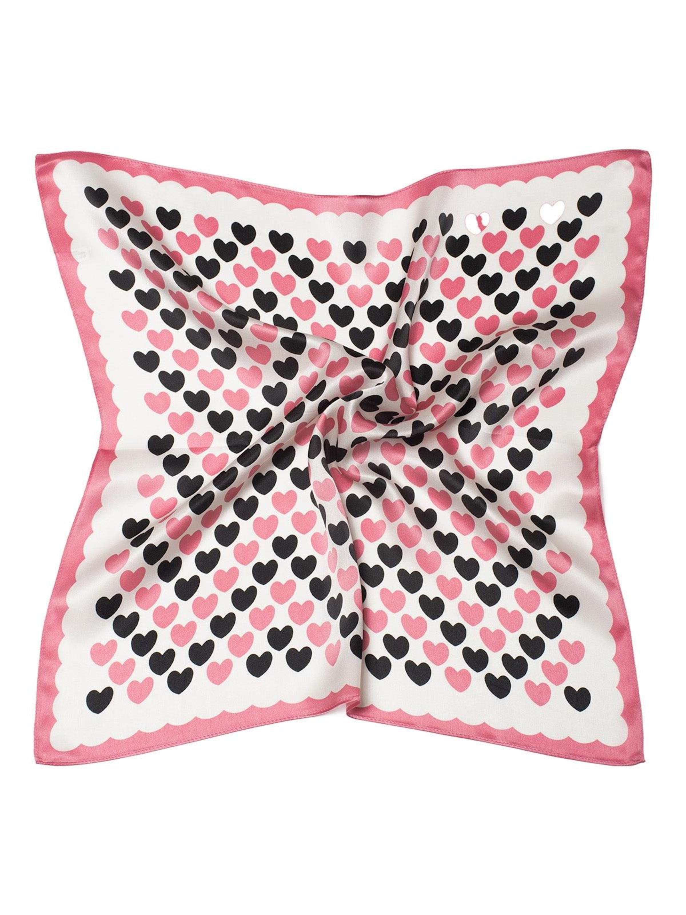 Sciarpa di MayTree in rosa: frontale