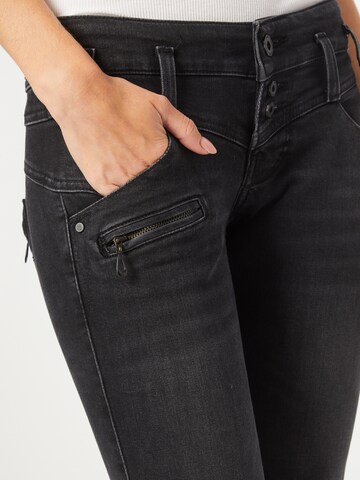 FREEMAN T. PORTER Regular Jeans 'Amelie' i svart