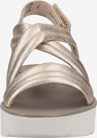 Paul Green Strap Sandals in Beige