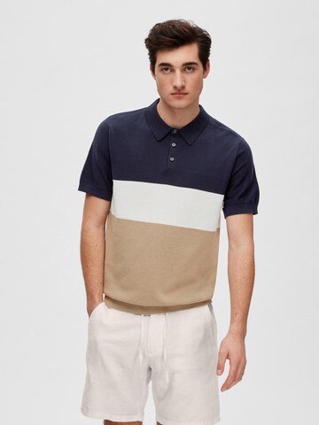 SELECTED HOMME Trui 'Mattis' in Blauw: voorkant