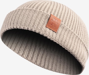 Manufaktur13 Beanie 'Fishermans' in Beige: front