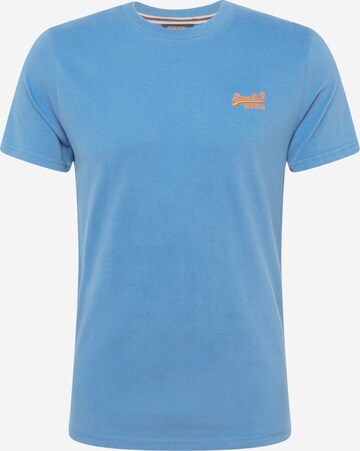 Superdry T-Shirt 'Essential' in Blau: predná strana