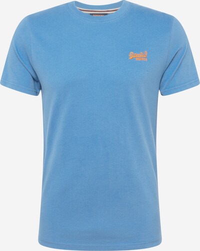 Marškinėliai 'Essential' iš Superdry, spalva – neoninė mėlyna / oranžinė, Prekių apžvalga