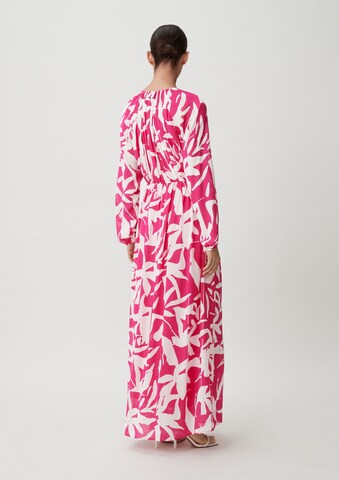 Robe COMMA en rose : derrière