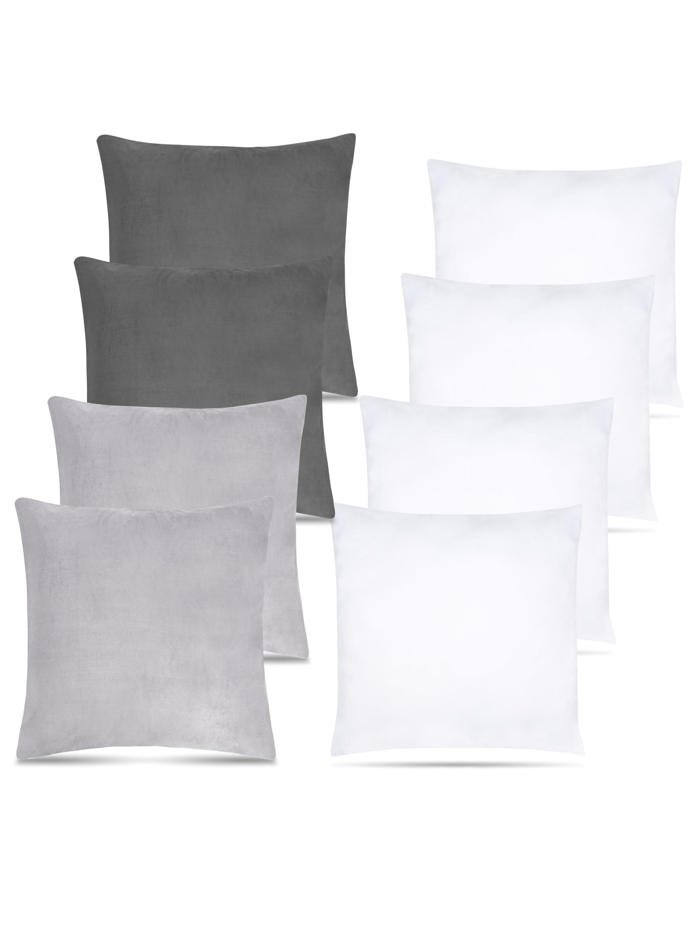 Coussins Aspero en gris