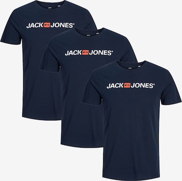 JACK & JONES Shirt 'Corp' in Blue: front