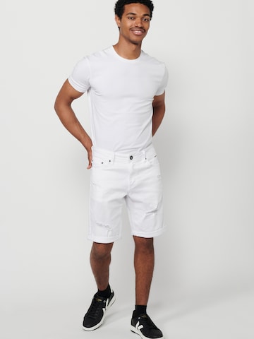 KOROSHI regular Jeans i hvid
